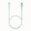 KABEL USB-C / USB-C Greencell PowerFlex 200cm PD 100W zielony silikonowy